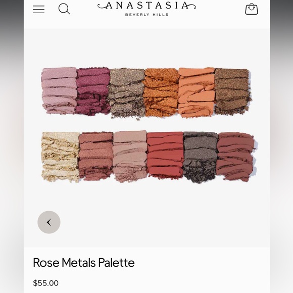 Anastasia Beverly Hills Eyeshadow Palette - Rose Metals. New in Box. Pristine. - Picture 10 of 13